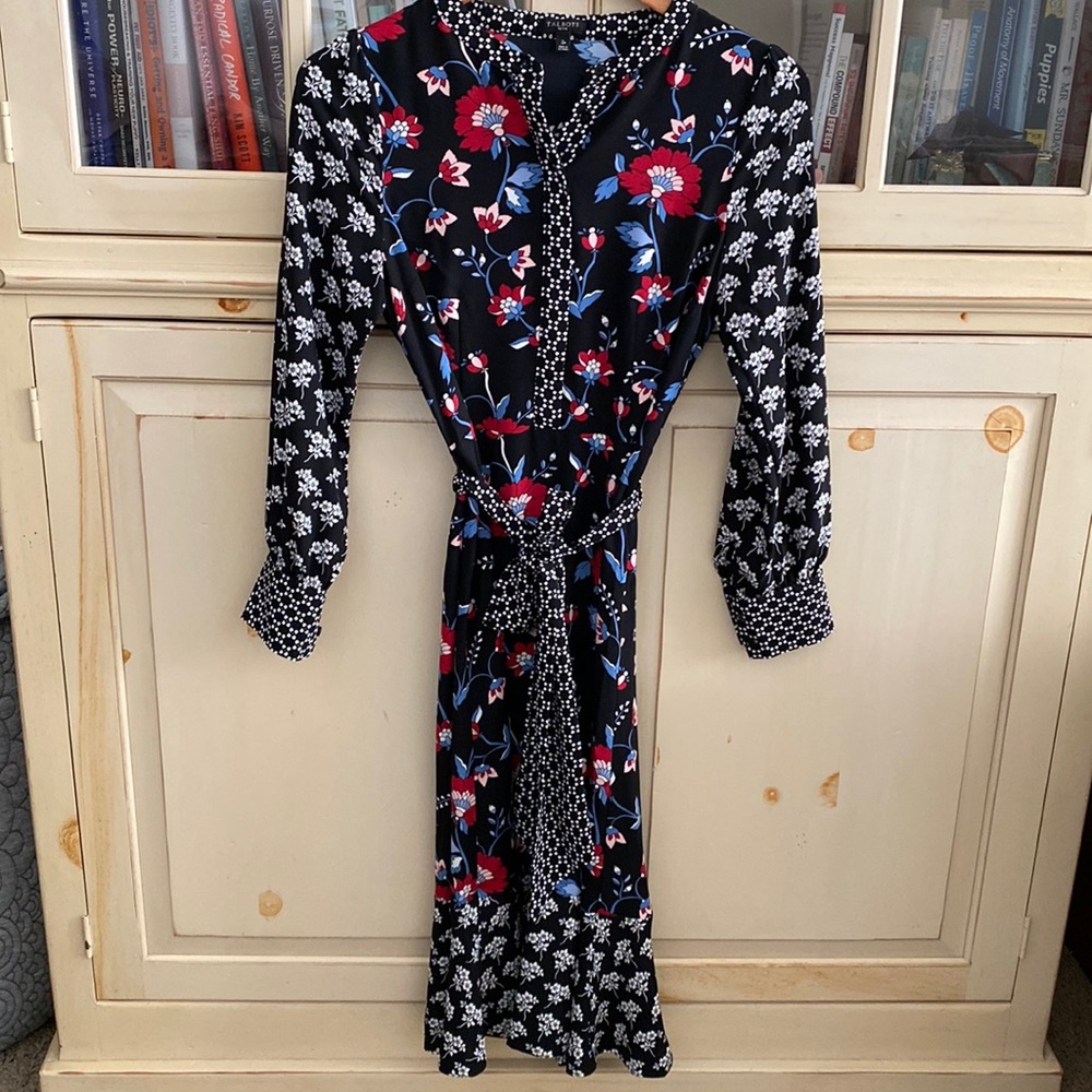 Talbots printed dress